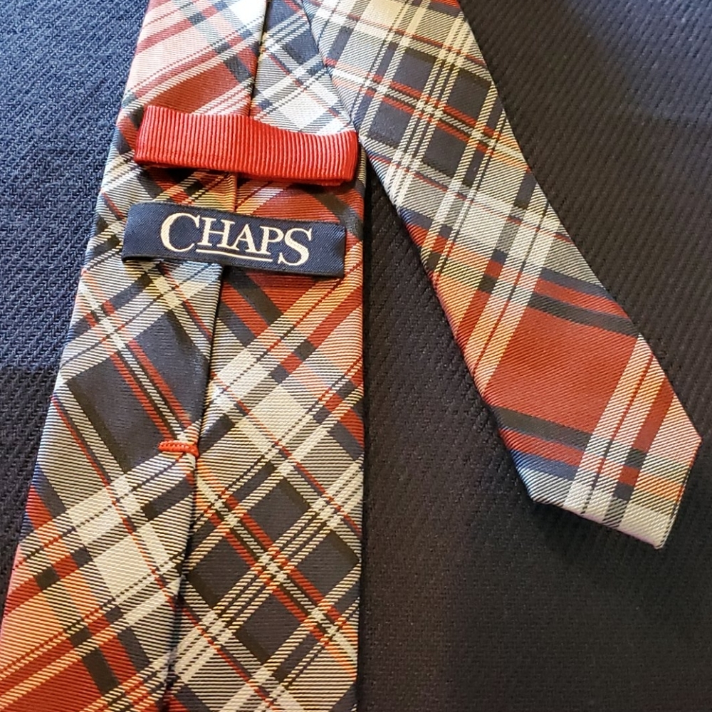 Chaps Red tie - Picture 4 of 5
